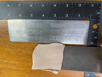 Steel Pattern Plate: 6 different patterns in one plate