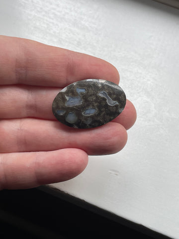 Amygdaloidal Jasper Cabochon 33 x 24 x 5