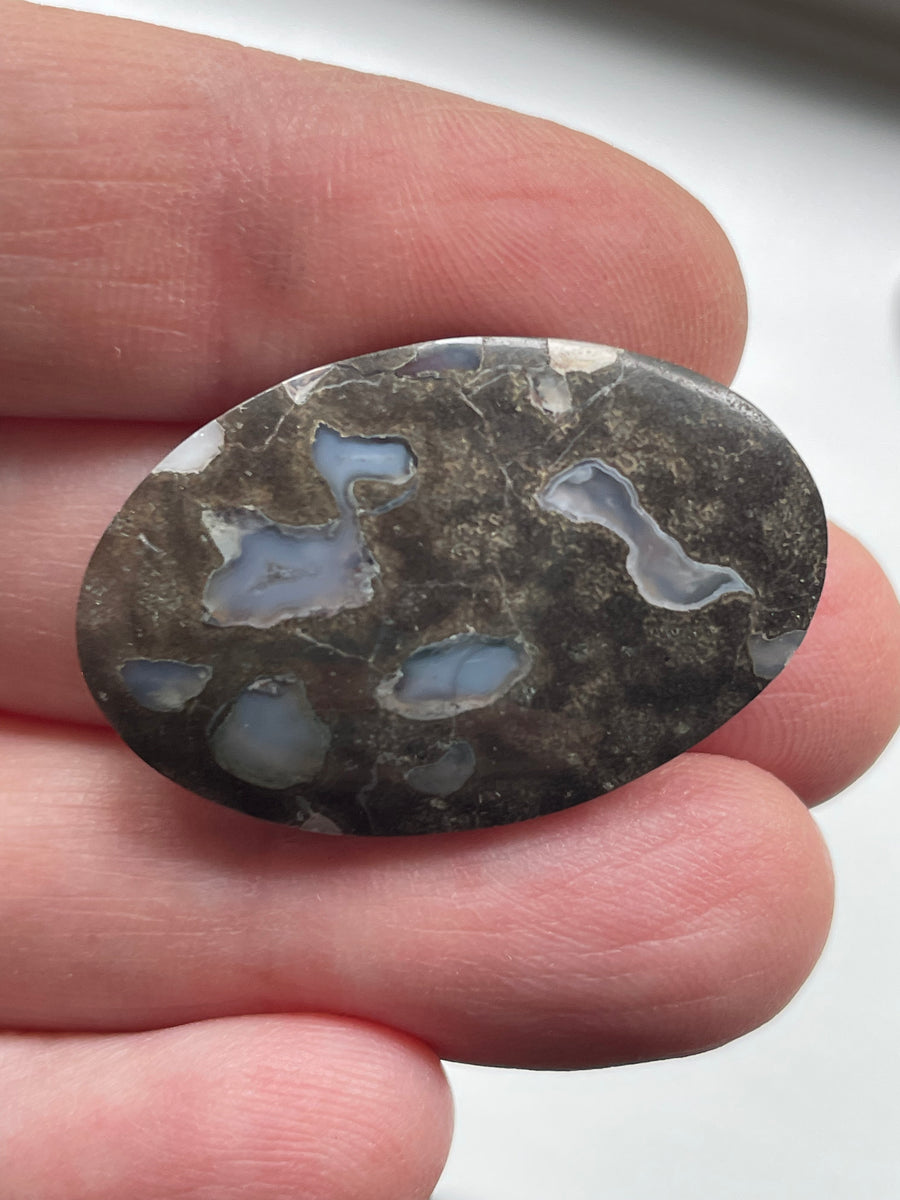 Amygdaloidal Jasper Cabochon 33 x 24 x 5