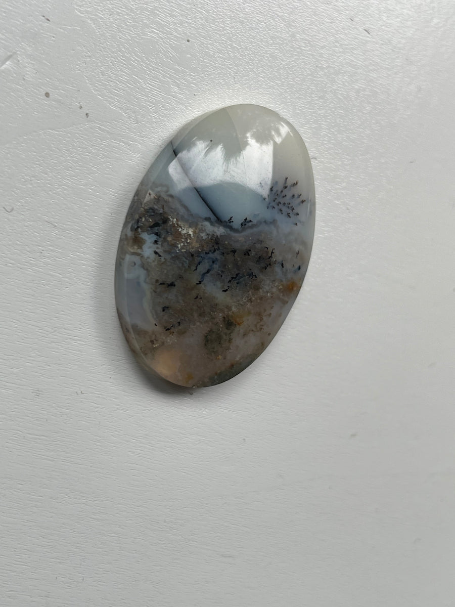 Scenic Dentritic Cabochon 28 x 20 x 5