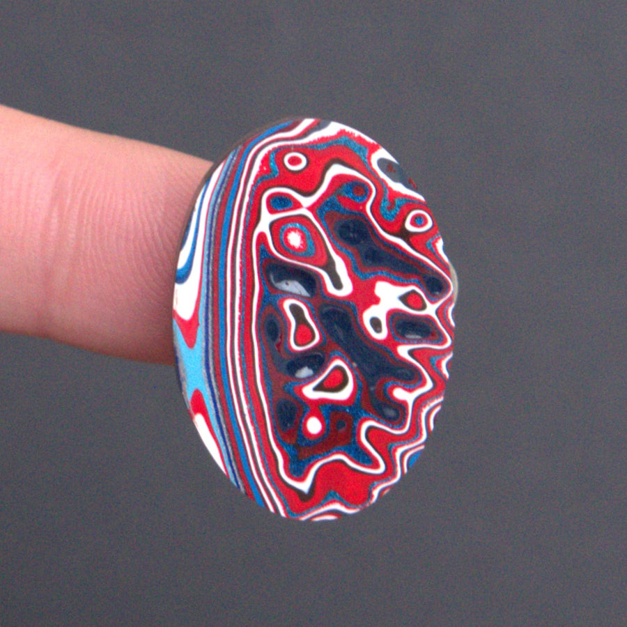 Oval Fordite Cabochon