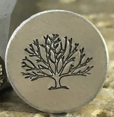 Steel Design Stamps:  Tree of Life Large & Small